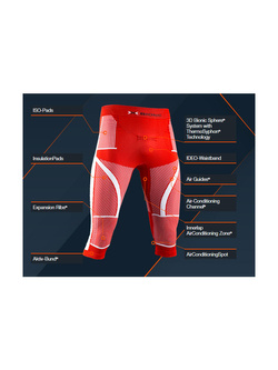 Legginsy termoaktywne 3/4 X-Bionic Energy Accumulator 4.0 Patriot Switzerland