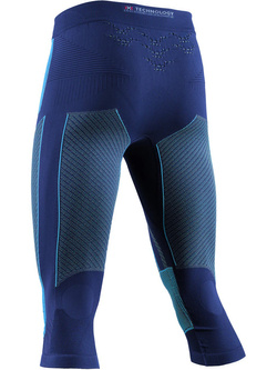 Legginsy termoaktywne 3/4 X-Bionic Energy Accumulator 4.0 niebieskie