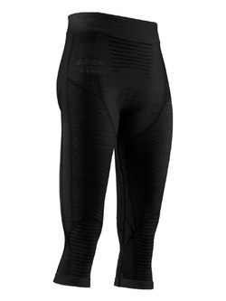 Legginsy termoaktywne 3/4 damskie X-Bionic Apani Merino 4.0 czarne