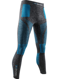 Legginsy termoaktywne X-Bionic Energy Accumulator 4.0 Melange szaro-niebieskie