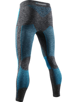 Legginsy termoaktywne X-Bionic Energy Accumulator 4.0 Melange szaro-niebieskie