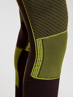 Legginsy termoaktywne X-Bionic Energy Accumulator 4.0 szaro-zielone