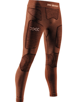 Legginsy termoaktywne X-Bionic Symbio Merino pomarańczowe