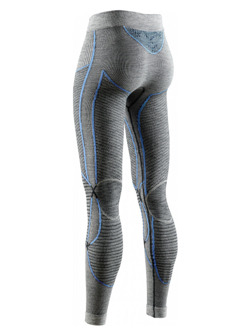 Legginsy termoaktywne damskie X-Bionic Apani Merino 4.0 czarno-szaro-turkusowe