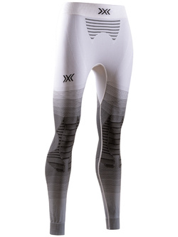 Legginsy termoaktywne damskie X-Bionic Invent FX biało-szare