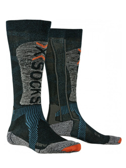 Skarpety X-Socks Ski Energizer LT 4.0 czarno-niebieskie