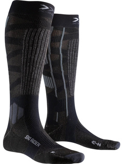 Skarpety X-Socks Ski Rider Silver 4.0 szaro-czarne