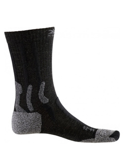 Skarpety X-Socks Trek Silver 4.0 czarno-szare