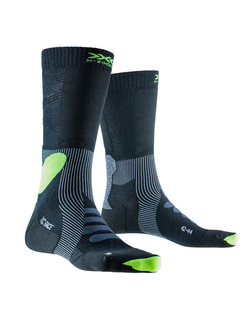 Skarpety X-Socks X-Country Race 4.0 czarno-szaro-zielone