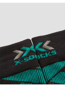 Skarpety damskie X-Socks Ski Rider Silver 4.0 szaro-zielone