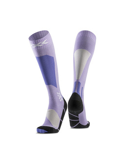 Skarpety termoaktywne X-Socks Ski Discover Merino OTC fioletowe