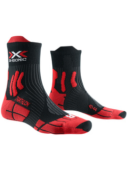 Skarpety termoaktywne X-Socks Triathlon 4.0 czarno-czerwone