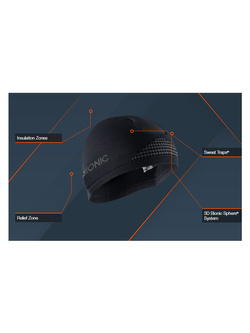 Czapka X-Bionic Helmet Cap 4.0 czarna