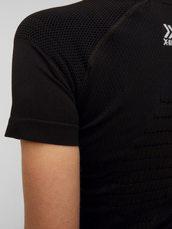 Koszulka damska X-Bionic Invent 4.0 Travel Polo czarna