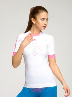 Koszulka damska X-Bionic The Trick 4.0 Run biała