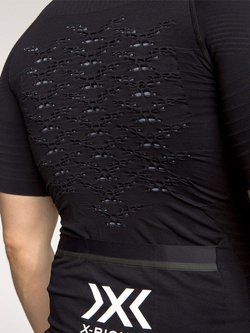 Koszulka męska X-Bionic Effektor 4.0 Bike Zip czarna