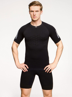 Koszulka męska X-Bionic Effektor 4.0 Run czarna