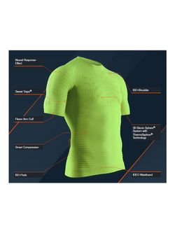 Koszulka męska X-Bionic Effektor 4.0 Run zielona
