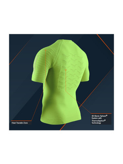 Koszulka męska X-Bionic Effektor 4.0 Run zielona