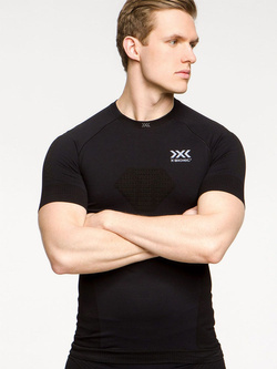 Koszulka męska X-Bionic Invent 4.0 Run Speed czarna