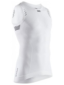 Koszulka termoaktywna bez rękawów X-Bionic Invent 4.0 LT biała