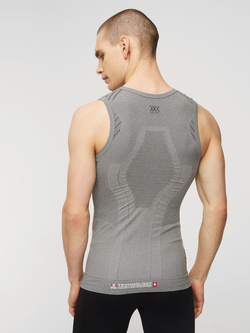 Koszulka termoaktywna bez rękawów X-Bionic Invent 4.0 LT szara