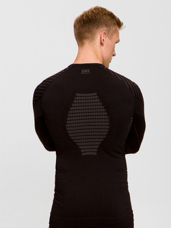 Koszulka termoaktywna z długim rękawem X-Bionic Invent 4.0 czarna