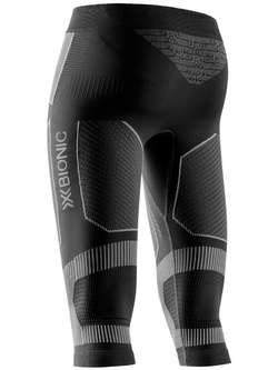 Legginsy termoaktywne 3/4 damskie X-Bionic Energy Accumulator Light czarno-szare